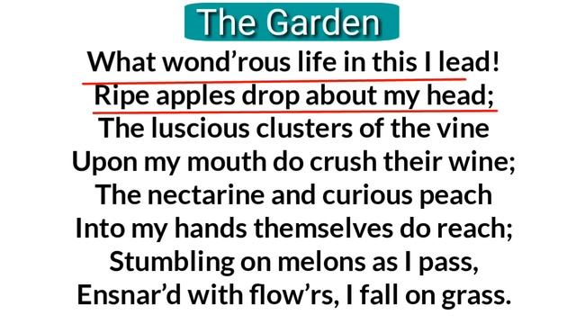 The Garden : Andrew marvell in Hindi смотреть онлайн