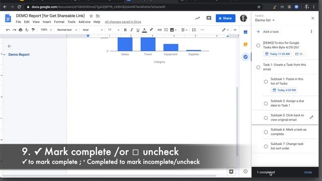 Google Tasks: Create tasks from Emails and multiple tasks from numbered lists смотреть онлайн