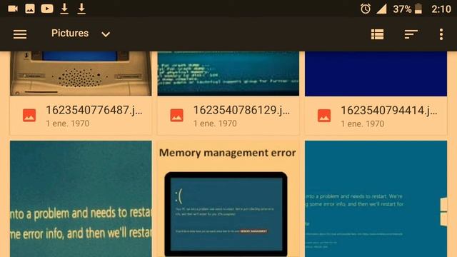 android BSOD Pantallazo azul смотреть онлайн