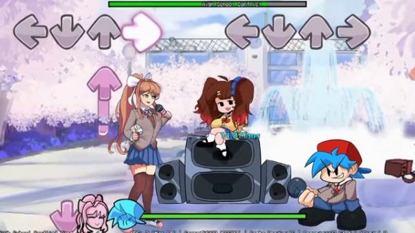 FNF Android: MOD V.S. Monika HD [HARD]