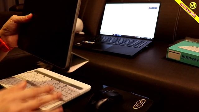 วิธีเชื่อมต่อ Keyboard bluetooth Logitech K480 กับ คอมฯ มือถือ iPad พร้อมๆ กัน | พูดจาประสาอาร์ต смотреть онлайн