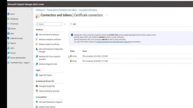 Microsoft Intune Configuration for Compliance Retrieval Service смотреть онлайн