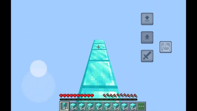 How to Jump Bridge on Minecraft MOBILE/MCPE - No KeyMapper (iOS+ Android) смотреть онлайн
