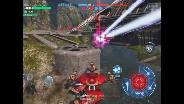 ZEN vs Iron Stars - by Oops! - VALLEY - iOS vs Android Battles - War Robots смотреть онлайн