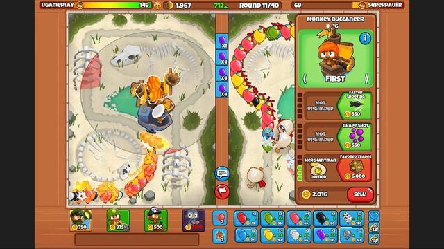 Bloons TD Battles 2 - Gameplay Walkthrough Episode 30 (iOS, Android) смотреть онлайн