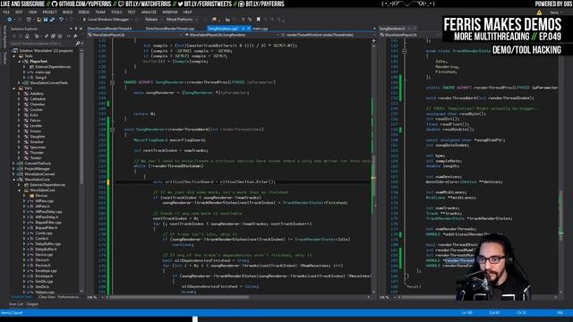 Ferris Makes Demos Ep.049 - More Multithreading смотреть онлайн