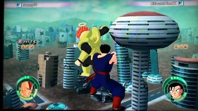 DB Raging Blast ~ Hawk Vs sccrazy66 | Gohan Vs Android 16 (08/31/14) 1/4 смотреть онлайн
