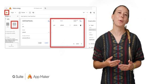 Getting started, quickly build a basic app on Google App Maker | Sheets to Apps смотреть онлайн