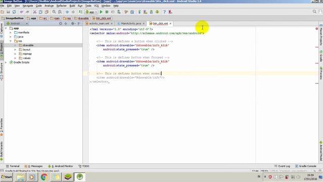 ImageButton #1 How To Create Image Button In Android Studio смотреть онлайн