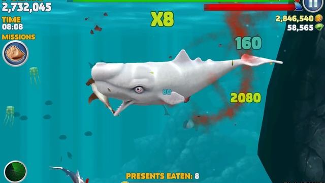 Hungry Shark Evolution Moby Dick Android Gameplay #10 смотреть онлайн