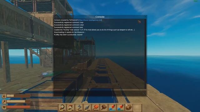 Raft Mod Highlight "KUtility" - Raft смотреть онлайн