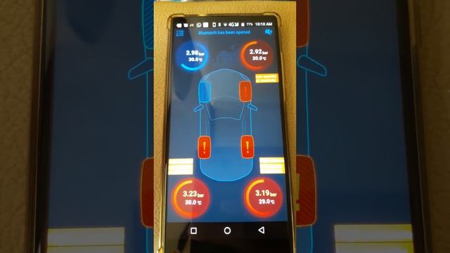 Tes Tekanan Ban TPMS Android versi HP Handphone sensor eksternal смотреть онлайн
