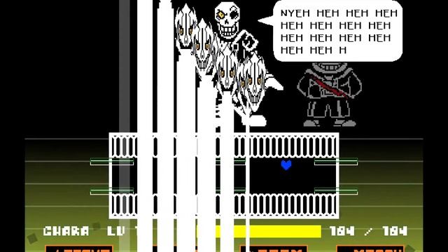 Disbelief Papyrus Full Fight (Undertale Fangame Unofficial)