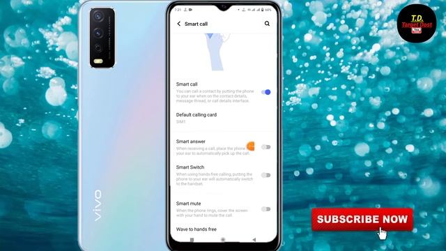 Vivo y12s smart call setting | Vivo y12s mobile me smart call setting on kaise kare смотреть онлайн
