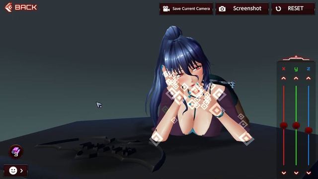 Action Taimanin Uehara Rin Private room test. смотреть онлайн