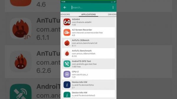 Preview Device Info HW 3.0 on qcom