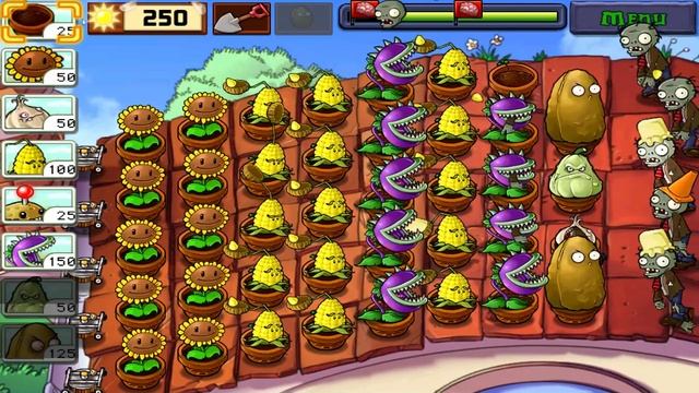 🌻👹 Стрим - прохождение игр "Plants vs Zombies", часть 3, Android смотреть онлайн