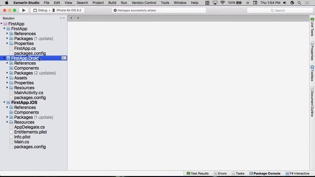 [XAM120] Demo - Create a Xamarin.Forms Application in macOS смотреть онлайн