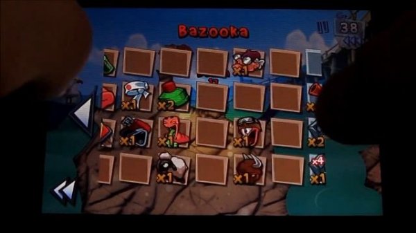 Worms 3 - iOS gameplay (iPod Touch 4)