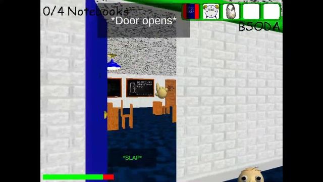 If I touch something red, the video ends- Baldi's Basics Plus смотреть онлайн