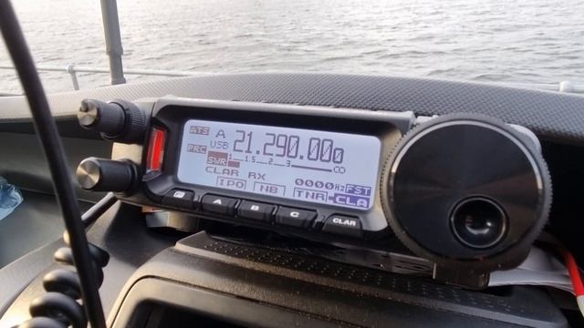 ATAS 120A DX Across The Pond With 50 Watts.