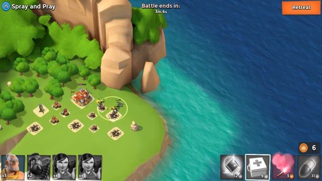 Boom Beach Gameplay Walkthrough - Spray and Pray for Android/IOS смотреть онлайн