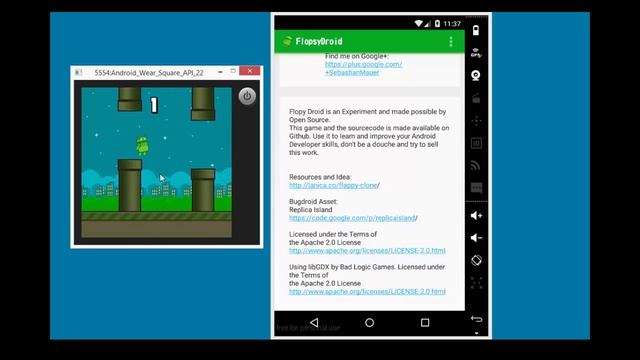 Flopsy Droid - Game Android Wear смотреть онлайн