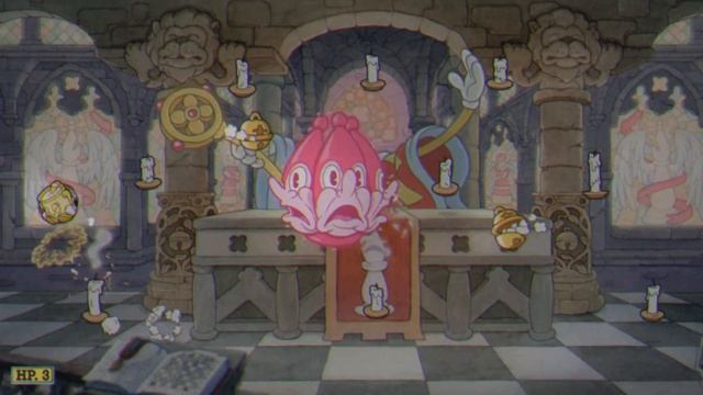 Cuphead The Delicious Last Course - Endure Trophy - King's Gauntlet Challenge смотреть онлайн