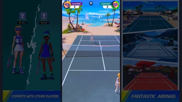 Extreme Tennis | Real-time PVP 1V1 | Gameplay Android / APK смотреть онлайн