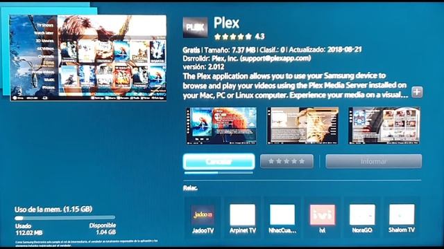PLEX CORBO Instalar en Samsung смотреть онлайн