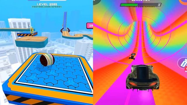 Going Balls VS Race Master 3D SpeedRun Gameplay Android iOS #3 смотреть онлайн