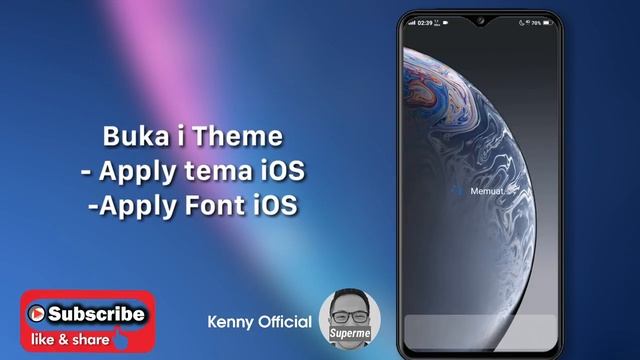 Tema vivo iPhone XS iOS 12 For All vivo & font iOS san francisco reguler & Bold смотреть онлайн