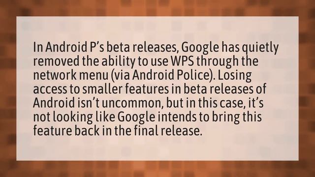 What happened to WPS on Android? смотреть онлайн