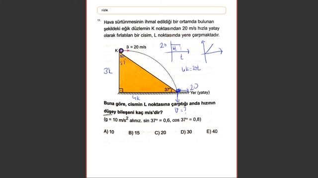 Hareket - 7 Yeryüzünde Hareket Soru Çözümü смотреть онлайн