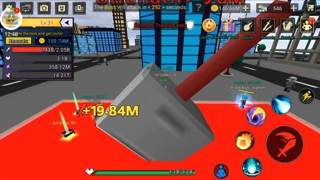 Blockman Go Anime Fighting Simulator (Gameplay Walkthrough Part 32) Android,IOS смотреть онлайн