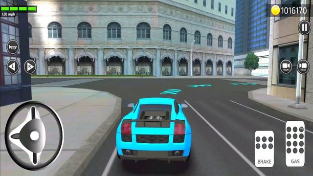 Blue Car Parking On City - Car Games Android IOS gameplay #carsgames TG Android Gameplay смотреть онлайн