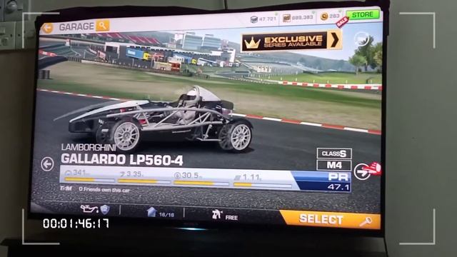 My Owned Cars Without Any Hack On Real Racing 3 On My Sony Bravia Android TV (43 inches) смотреть онлайн
