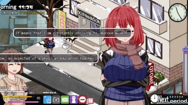 Fishing And Doing Some Major Pull Ups - Winter Memories - Steam Gameplay