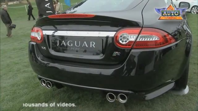 Jaguar Debuts Limited Edition XKR175 at Pebble Beach Weekend смотреть онлайн