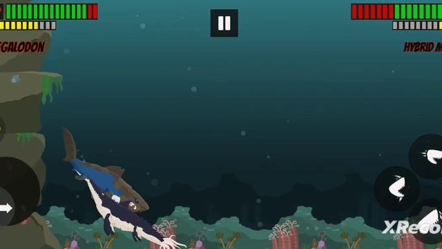 CAME vs SAW vs WON - hybrid arena megalodon vs morsa 💥 android gameplay P#4 смотреть онлайн