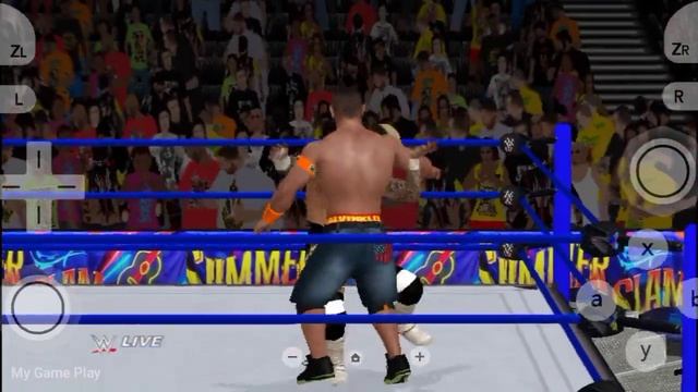 WWE 2K23 Wii Game For Dolphin Emulator On Android | Solo Sikoa Vs. John Cena SummerSlam | Gameplay