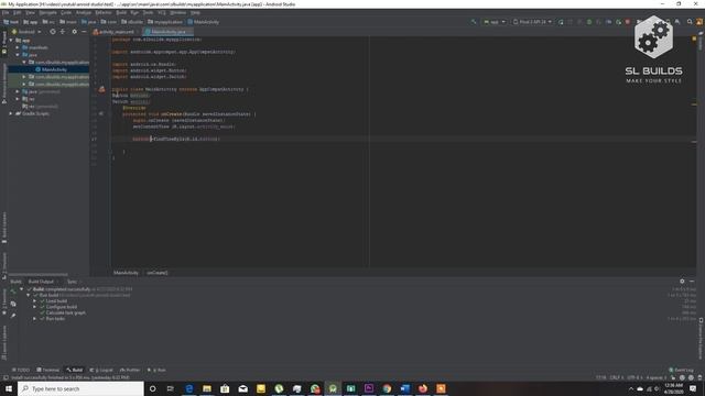 ඉගෙනගත්ත දේවල් වලින් පොඩි app එකක් හදමු Android Studio Sinhala смотреть онлайн