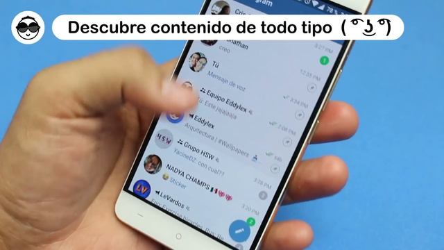 LOS MEJORES TRUCOS DE TELEGRAM!! ANDROID 2017 смотреть онлайн