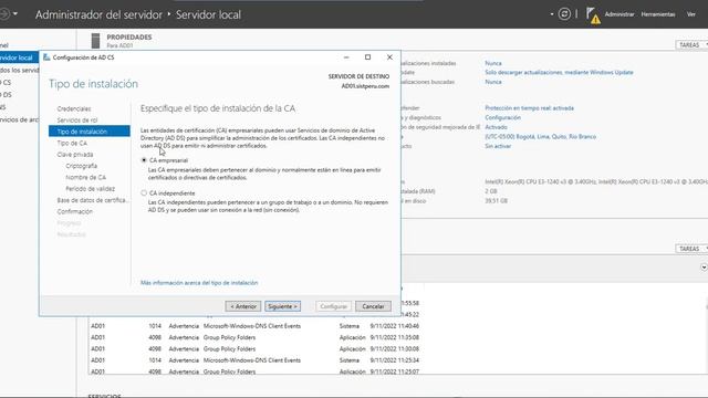 Windows Server 2016 Identity (70-742)/33 INSTALAR AUTORIDAD CERTIFICADORA - CA смотреть онлайн