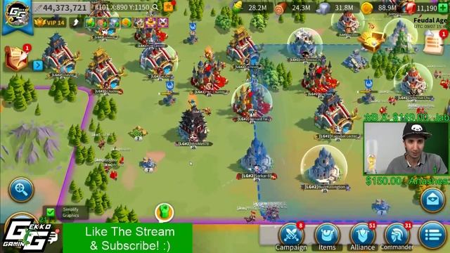 LK1 ACTION, SHORT STREAM, MAYBE KEYS? Q&A AND MORE... - Rise of Kingdoms LIVE смотреть онлайн