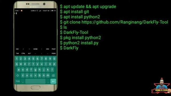 BELAJAR HACKER HANYA 5 MENIT - DARKFLY TOOL TERMUX ANDROID