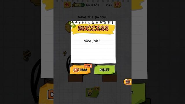 Draw 2 Save - All Levels Gameplay Android, iOS смотреть онлайн