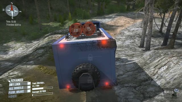 SpinTires MudRunner - прохождение карты Algamo - Спинтайрес , Мад раннер смотреть онлайн