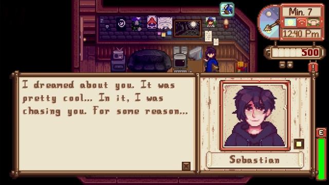 Yandere Sebastian Dialogue Expansion - XNB | Stardew Valley Mods смотреть онлайн
