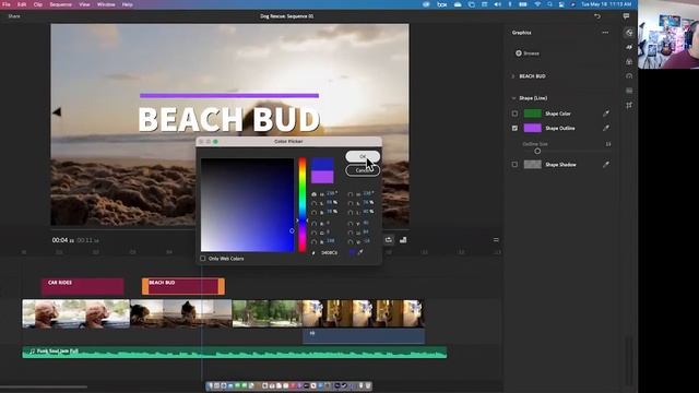 Editing Video for Social Media with Adobe Premiere Rush смотреть онлайн